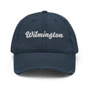 Script Wilmington NC Distressed Dad Hat