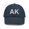 Alaska AK Distressed Dad Hat