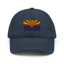 Arizona Flag Distressed Dad Hat