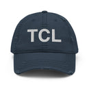 TCL Tuscaloosa Airport Code Distressed Dad Hat