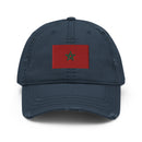 Moroccan Flag Distressed Dad Hat