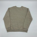 Vintage Cream Russell Athletic Blank Sweater Made in USA Size M