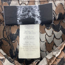 Vintage Diamondback Rattlesnake Camo Button Up Shirt Size L