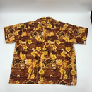 Texas Longhorns All Over Print Hawaiian Shirt Size XL