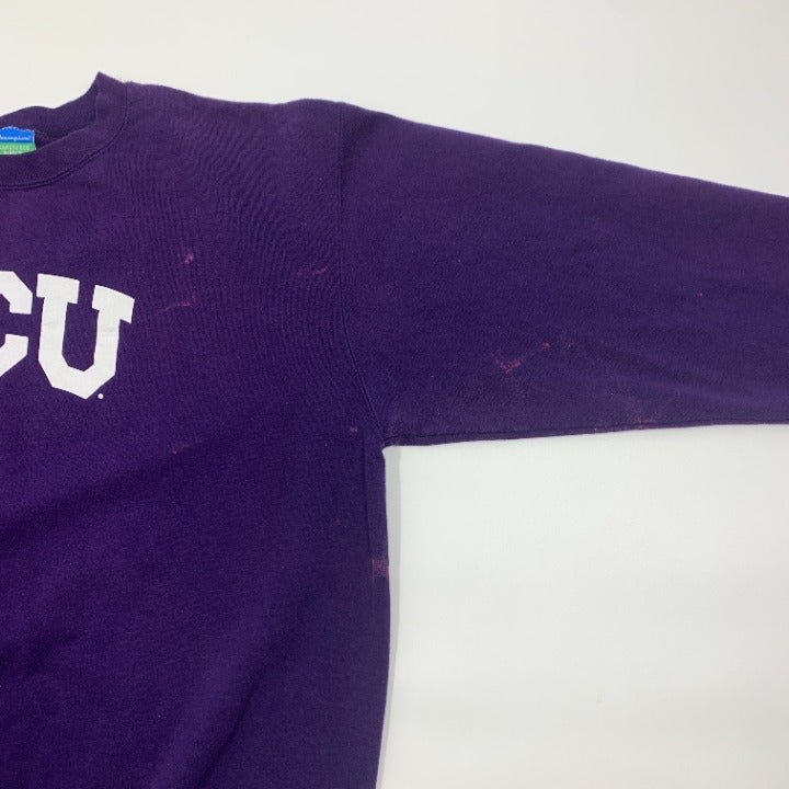 TCU Horned Frogs Champion Sweatshirt Size L