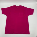 Vintage BVD Hot Pink Single Stitch Pocket T-shirt Made in USA Size 2XL