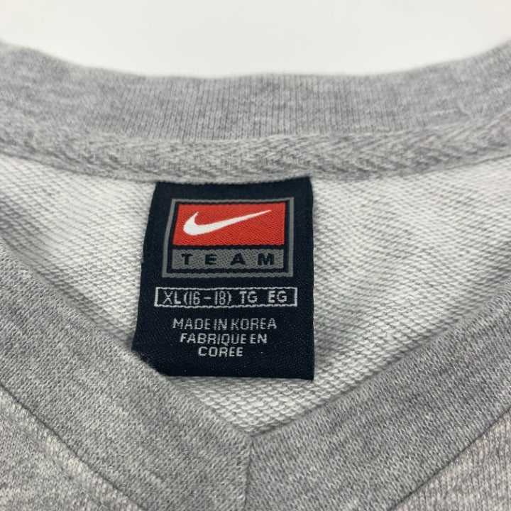 Women's Gray Nike Texas Longhorns Center Swoosh Sweatshirt Size XL