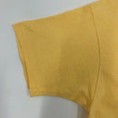 Vintage Gap Yellow Single Stitch Pocket T-shirt Size M Made in USA