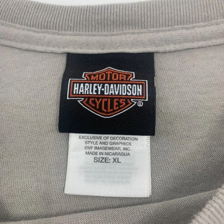 Long Sleeve NB Texas Harley Davidson T-shirt Size XL