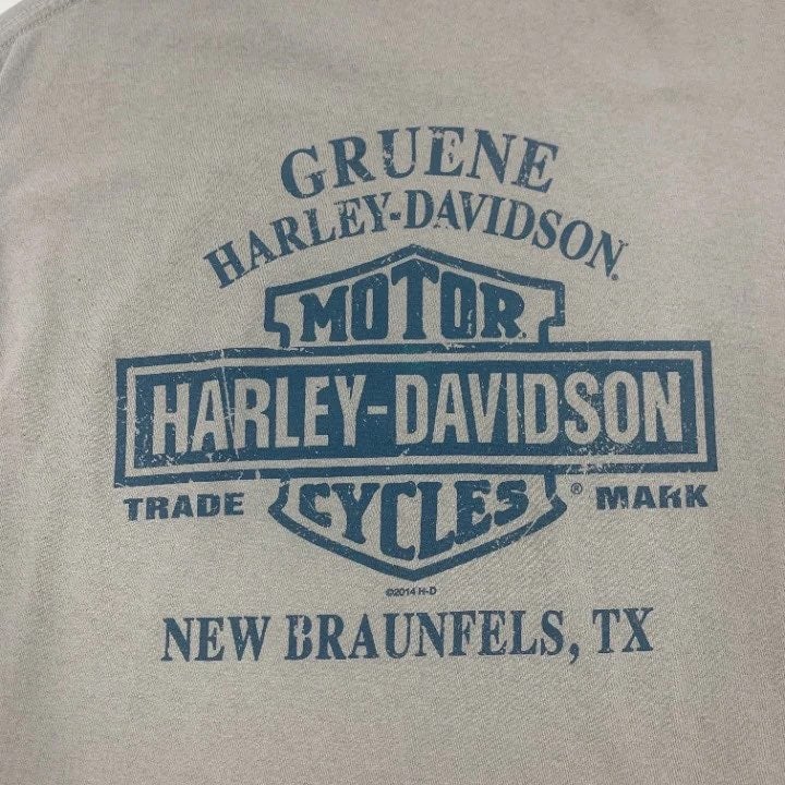Long Sleeve NB Texas Harley Davidson T-shirt Size XL