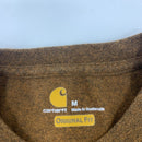 Brown Carhartt Pocket T-shirt Size M