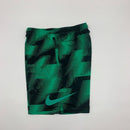 Green All Over Print Nike Shorts Size L