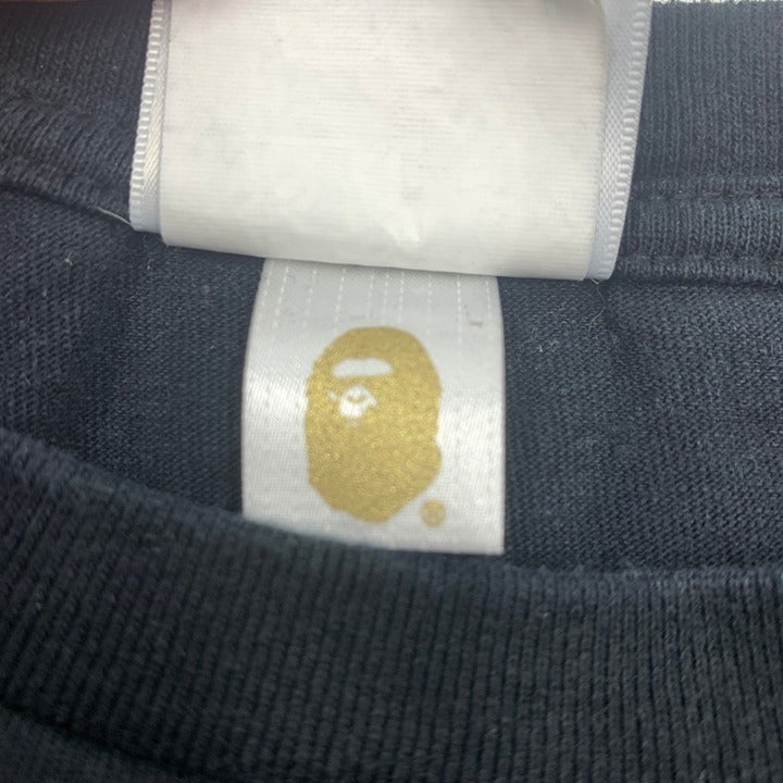 Bape A Bathing Ape Shark Head T-Shirt Size M