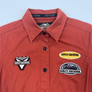 Women’s Harley Davidson Mechanic Button Down Size M