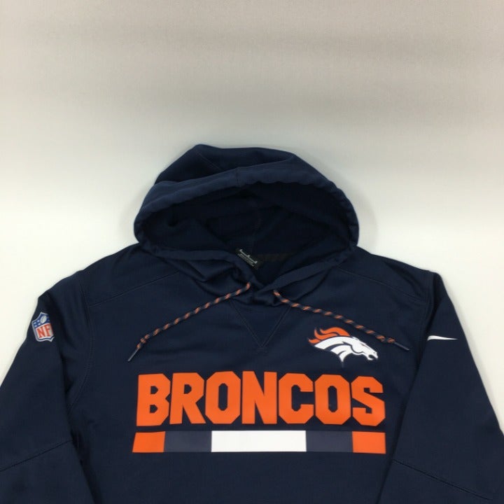 Nike Denver Broncos Hoodie Size M