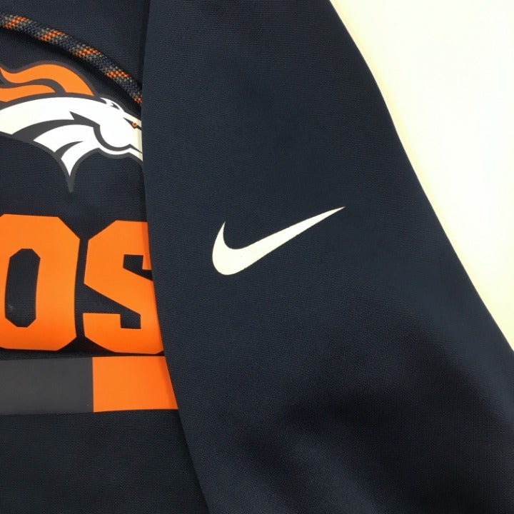 Nike Denver Broncos Hoodie Size M