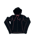 Womens Harley Zip Up Hoodie Size Small