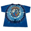 Tie Dye Grateful Dead Liquid Blue T-shirt Size 3XL