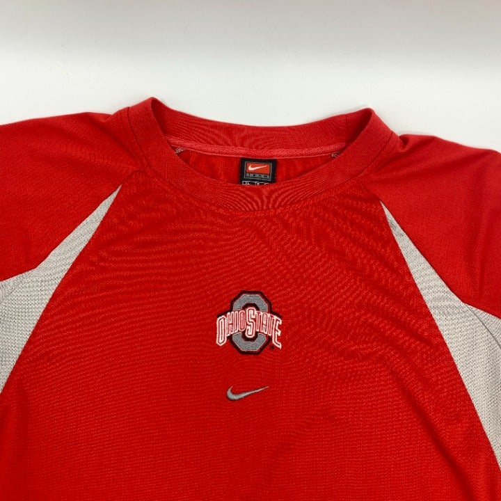 Nike Ohio State Buckeyes Long Sleeve T-shirt Size XL