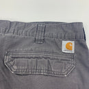 Gray Carhartt Cargo Work Pants Size 42x34