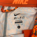 Orange Nike All Over Print Shorts Size L