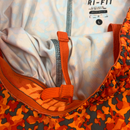 Orange Nike All Over Print Shorts Size L