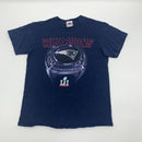 Vintage NE Patriots Super Bowl Ring T-shirt Size M