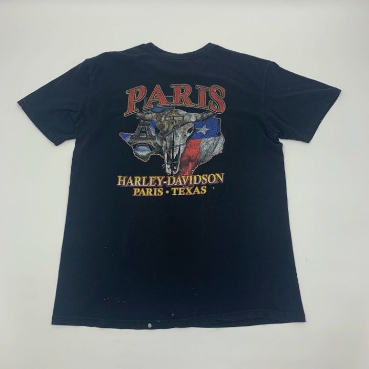 Paris TX Harley Davidson T-Shirt size L