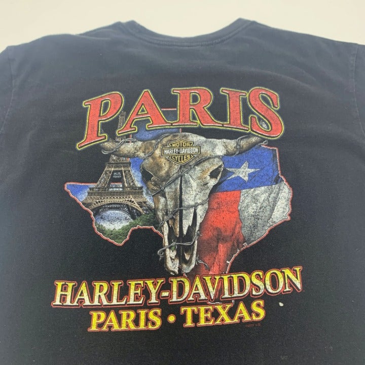 Paris TX Harley Davidson T-Shirt size L