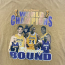 Lakers 2010 Back 2 Back World Champs T-shirt Size 2XL