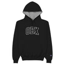 OBX Outer Banks NC Collegiate Style Champion Hoodie