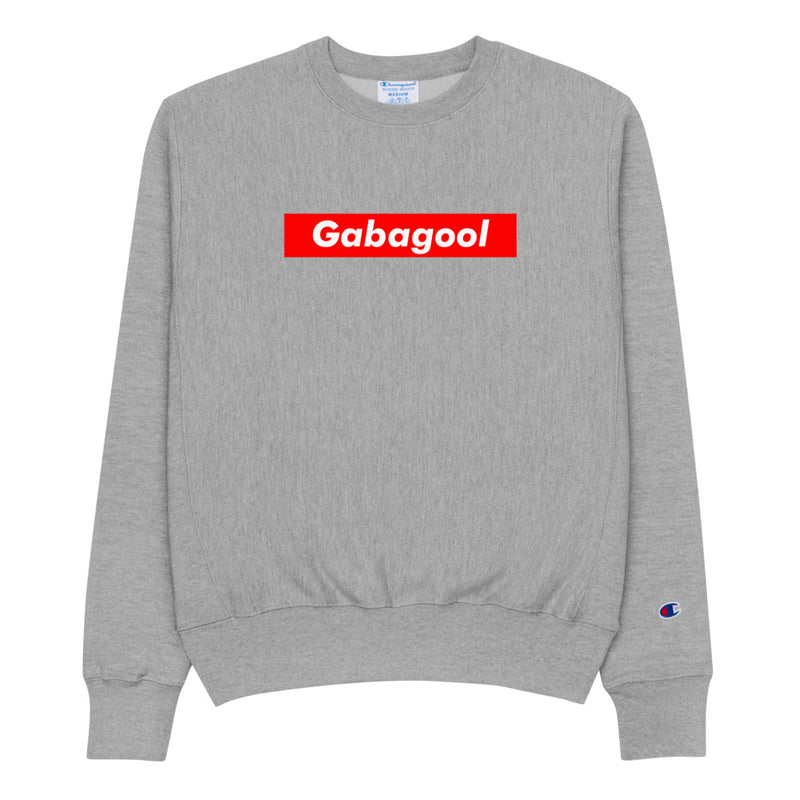 Gabagool Box Logo Champion Sweatshirt