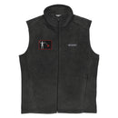 Men’s Blackbeard Pirate Flag Columbia Fleece Vest
