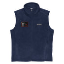 Men’s Blackbeard Pirate Flag Columbia Fleece Vest