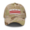 Washington DC Flag Camo Dad Hat