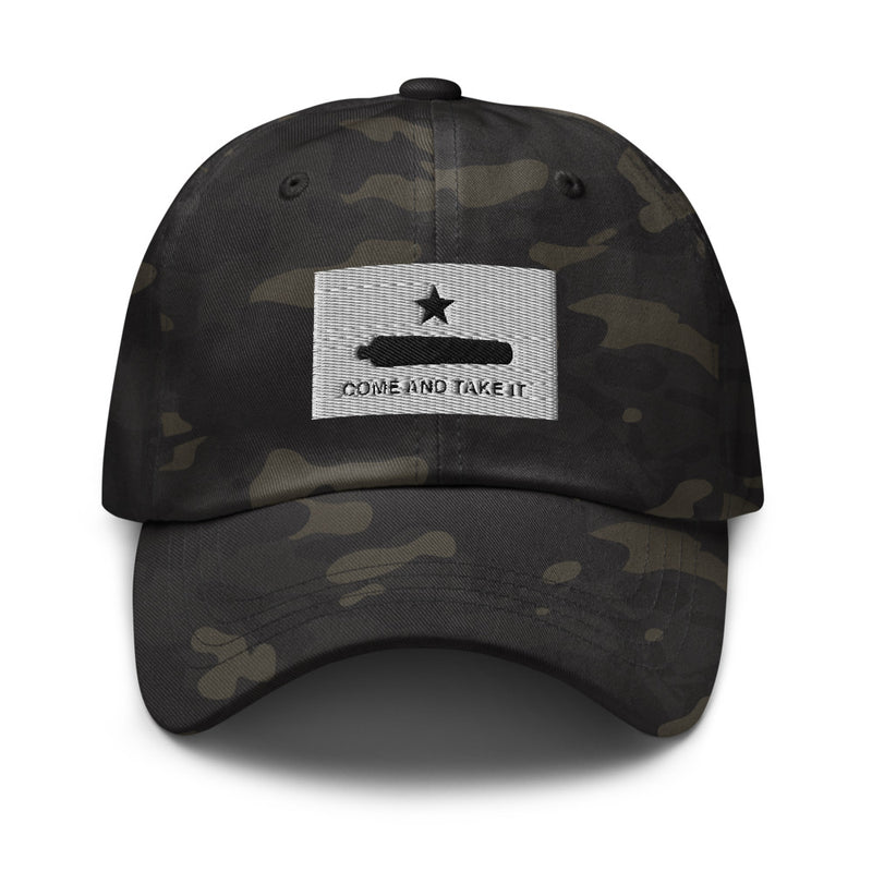 Come and Take It Gonzales Flag Camo Dad Hat