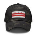 Washington DC Flag Camo Dad Hat