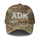 ADK Adirondack Mountains Upstate NY Camo Dad Hat