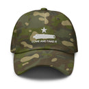 Come and Take It Canon Flag Camo Dad Hat