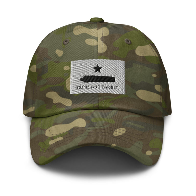 Come and Take It Gonzales Flag Camo Dad Hat