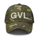 GVL Greenville SC Airport Code Camo Dad Hat