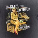 San Benito TX Harley Davidson Military Babe T-Shirt