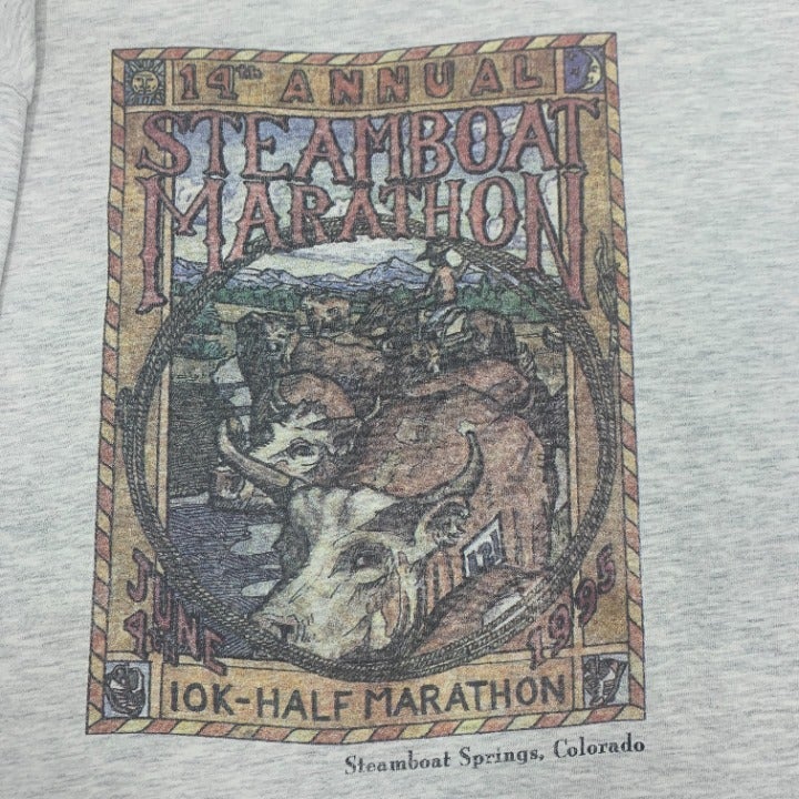 90s Steamboat Springs 10k T-shirt Size L