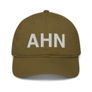 AHN Athens GA Airport Code Organic Cotton Dad Hat