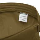 BTV Burlington Airport Code Organic Cotton Dad Hat