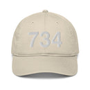 734 Ann Arbor Mi Area Code Organic Dad Hat
