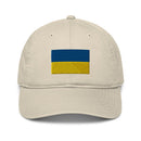Flag of Ukraine Organic Cotton Dad Hat