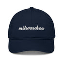 Cursive Milwaukee Organic Cotton Dad Hat