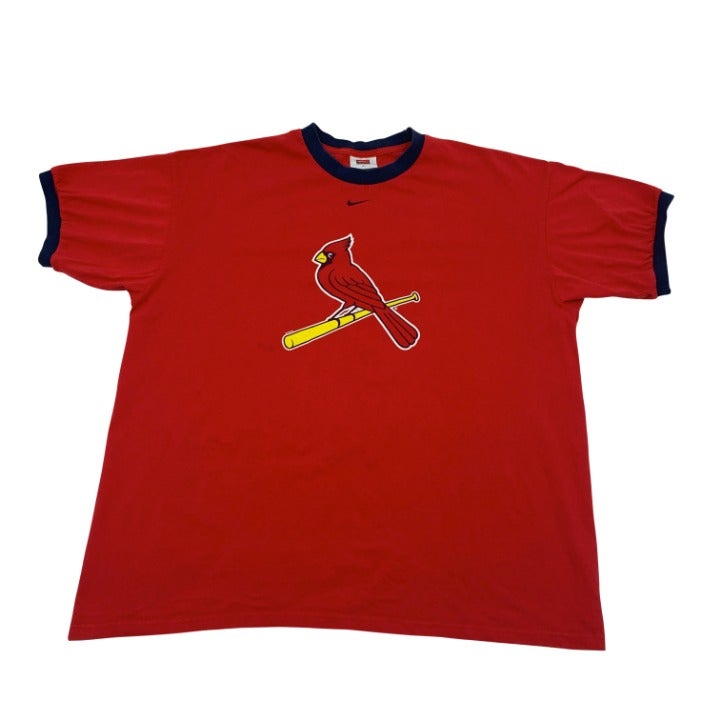 St. Louis Cardinals Nike Center Swoosh T-shirt Size XL