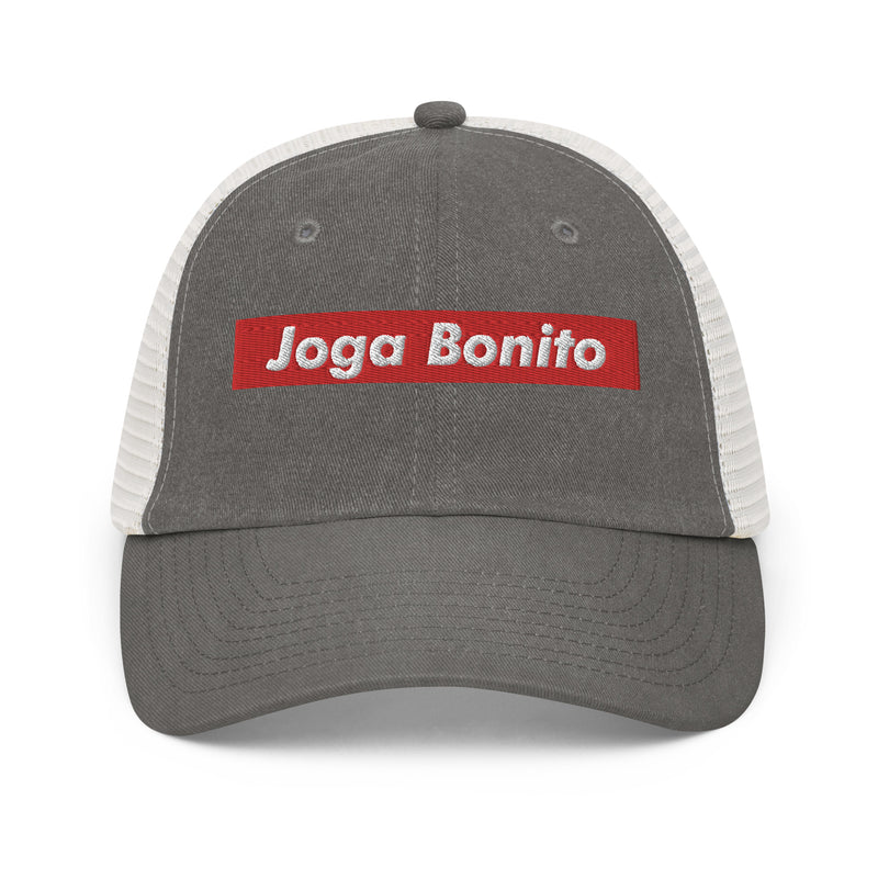 Joga Bonito Box Logo Faded Trucker Hat